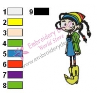 Frankie Fosters Home for Imaginary Friends Embroidery Design